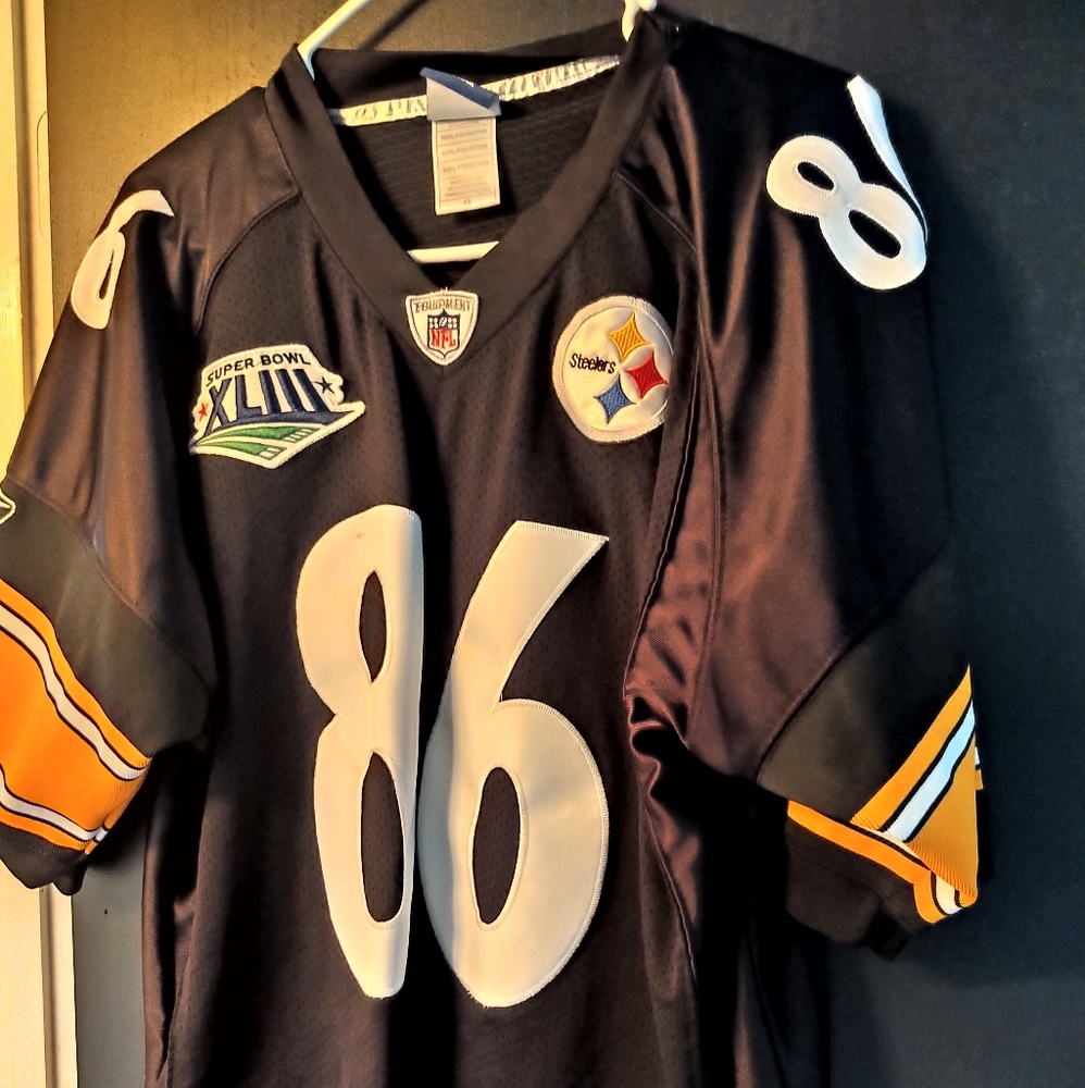 Hines Ward Onfield Reebok jersey